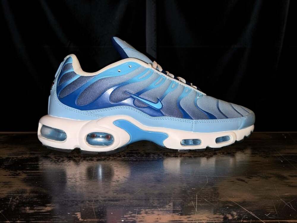 Nike Air Max Plus Women's Sneakers - Celestine Blue/Diffused Blue (Style FJ4736-